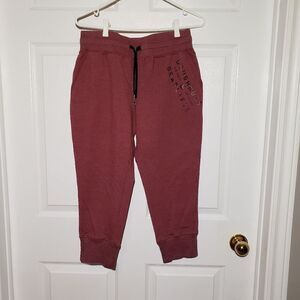 DOUGHNUTS AND DEADLIFTS fleece joggers